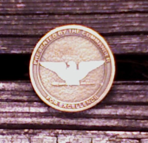 Commander's Coin for Excellence