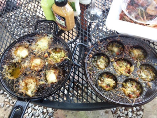 Dill Grilled Touchdown Oysters