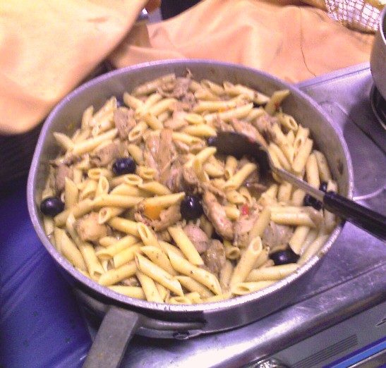Curried Chicken and Penne Pasta