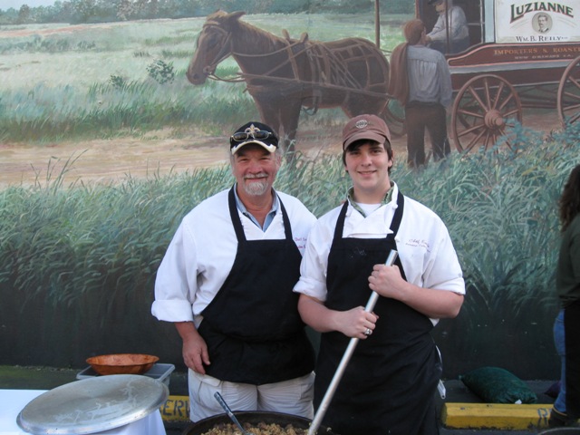 Chef Emile and Laurent Stieffel