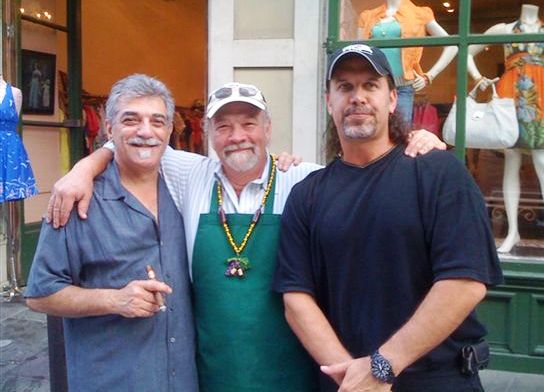Chef Ricky LoRusso, Emile and Videographer Keith Francis