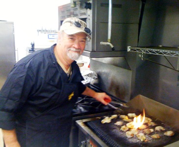 Chef Emile and Chargrilled Oysters