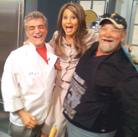 Chef Ricky, Melanie Hebert and myself!