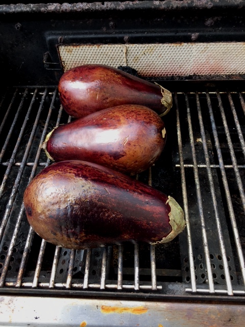 Baba Ganoush Grilled Eggplants