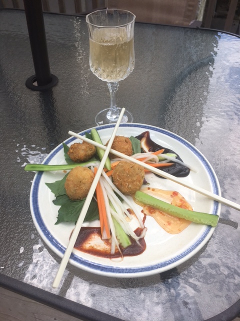 Fried Shrimp and Brie Cheese Balls