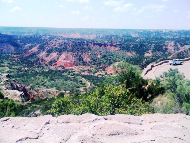 View from the Visitors Center Overlook, Palo Duro