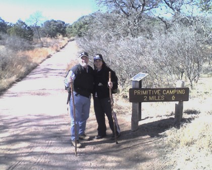 Ann and I, Enchanted Rock Loop Trail