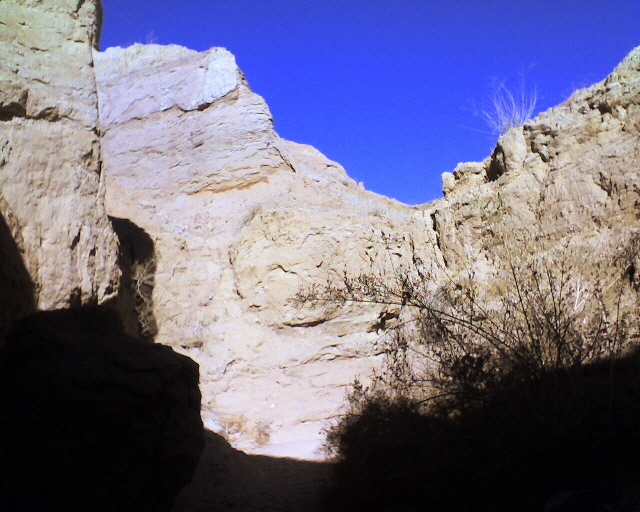 Slot Caynon, Painted Canyon, Ladder Trail Hike, Mecca Hills