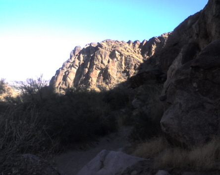 Tahquitz Canyon looking north east