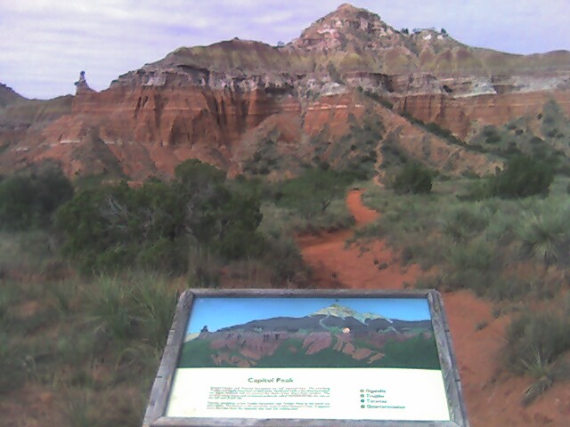 Palo Duro Canyon Capitol Peak Texas State Park