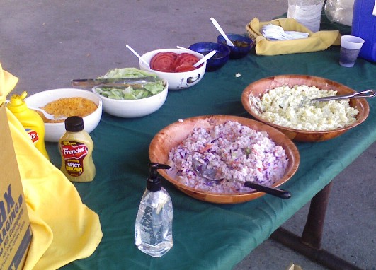 Coleslaw, Potato Salad and Fixin's