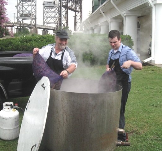 Adding Crawfish to the Boiling Pot!