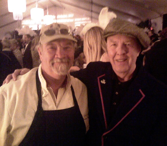 Chef Emile and artist Martin LaBorde