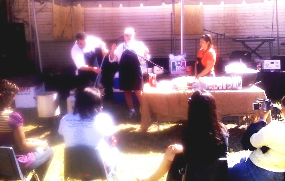 Bart Colosino, Myself and Ms. Tutti Horvitz at the ISL Demo!