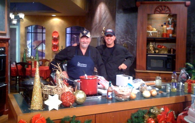 Chef Emile and Sous Chef Keith Francis
