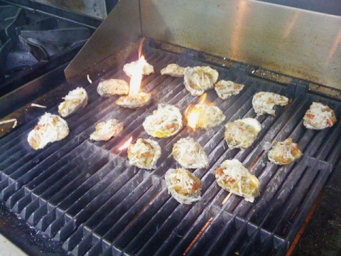 Charbroiled Oysters