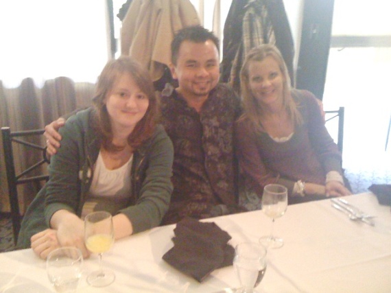 Amanda Paine, Michael and Laura Cheng