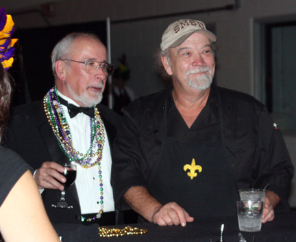 Dr. David Danahar and myself, taking a break!