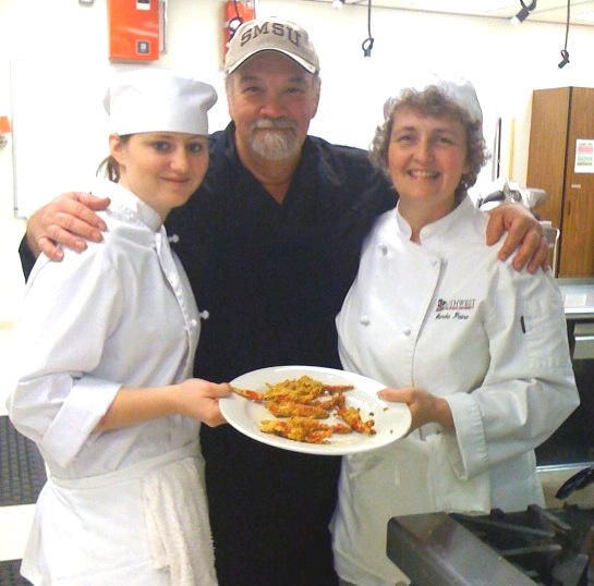 Amanda, myself and Wanda Payne