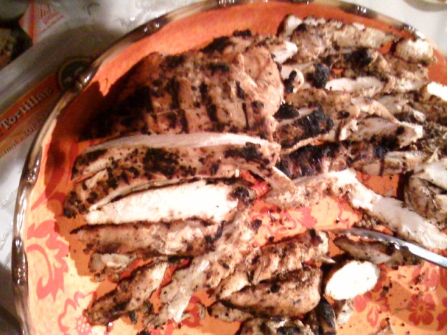 Grilled Chicken Fajitas