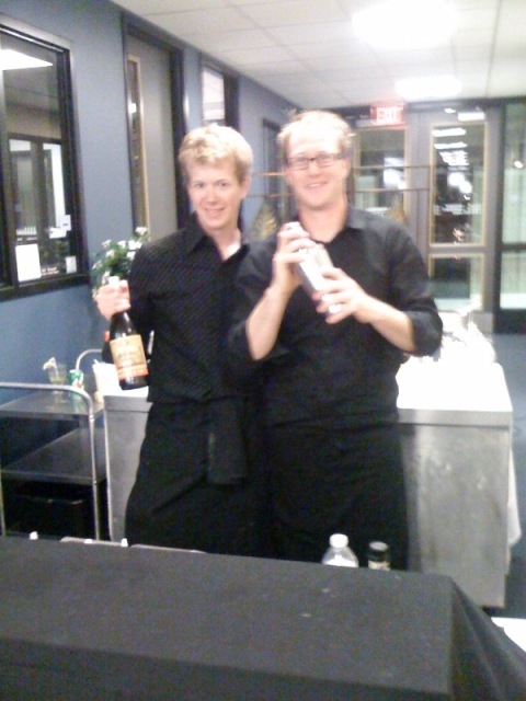 Bartenders Ross and Chad