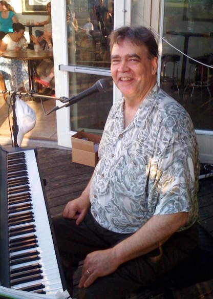Armand St. Martin on the keyboard!