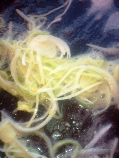 Pan Seard Leeks