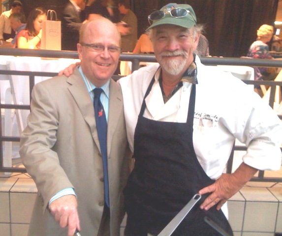 Tim Laughlin and Chef Emile