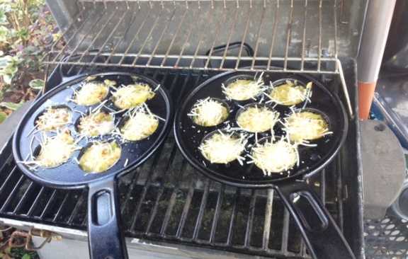 Dill Grilled Touchdown Oysters