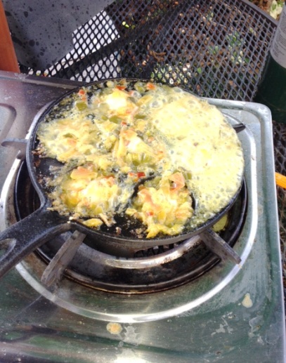 Dilled Grilled Oysters in Touchdown Skillets