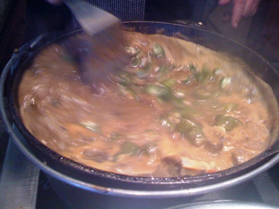 File Gumbo with Okra!