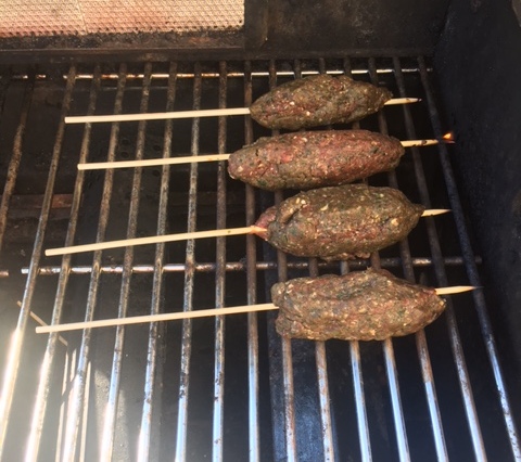 Za'atar Beef-Lamb Kabobs Recipe