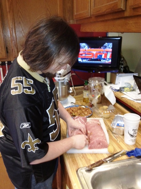 Stuffing Pork Loin