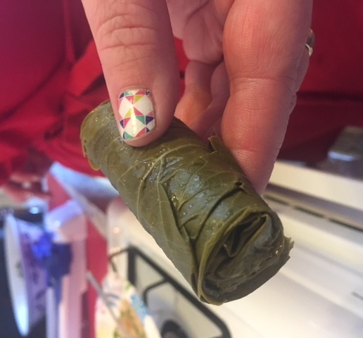 Shrimp Stuffed Grape Leaf