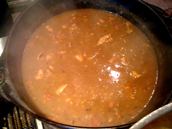 Turkey and Andouille Gumbo