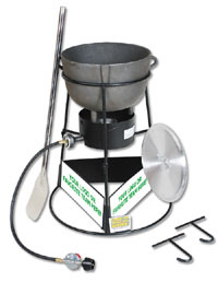 Jambalaya Cooking Pot and Equipment