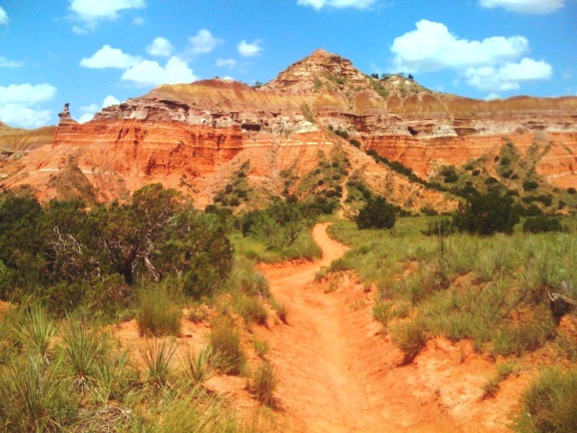 About a quarter mile along the Lighthouse Trail