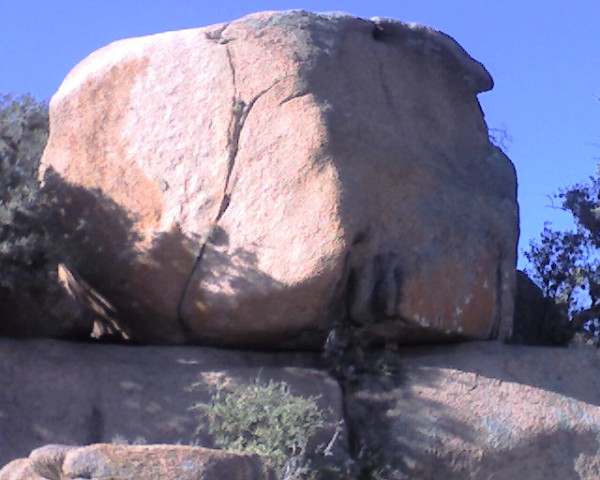 Enchanted Rock Loop Trail, The Borg Cube