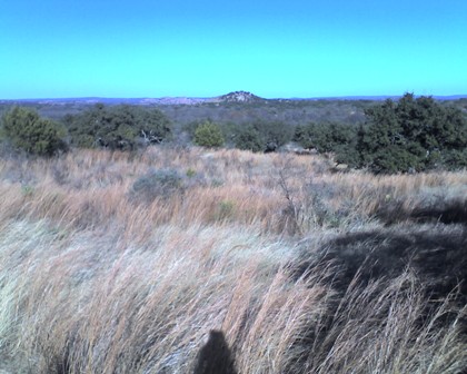 Dutch Mountain from Enchanted Rock Loop Trail