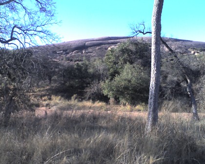 Enchanted Rock from Sandy Creek