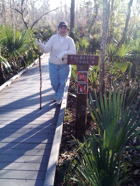 Trailhead from the Bayou Coquille Parking Lot