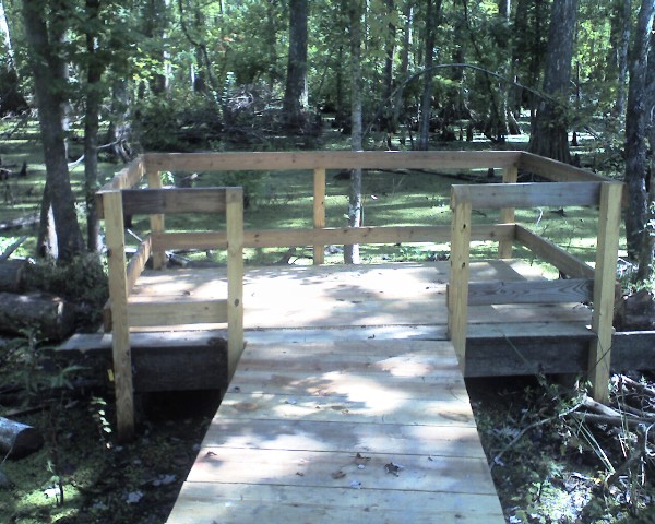 End of the Trail, Ring Levee Trail, Barataria Preserve, Jean Lafitte National Park