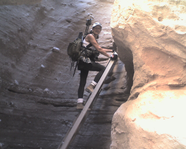 Ladders Trail, Slot and Painted Canyon, Mecca CA