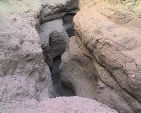 The Hole, Ladder Trail, Painted Caynon, Mecca CA