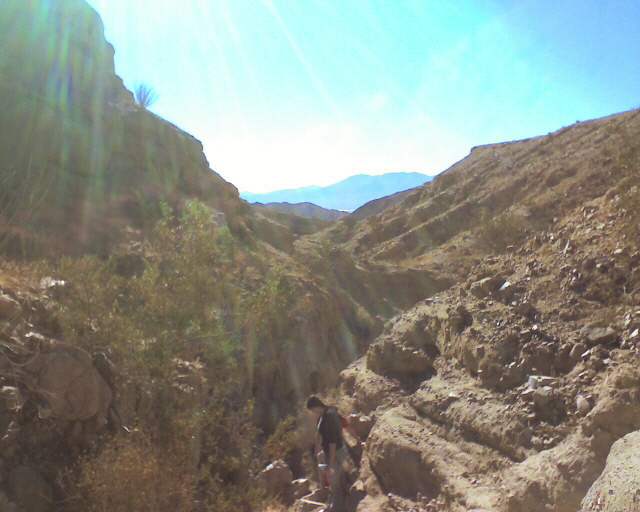Painted Canyon, Ladders Trail, Mecca, Salton Sea