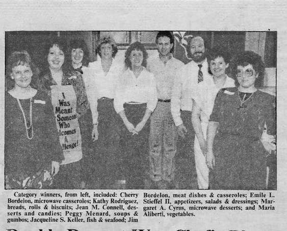 Times Picayune Picture of the Cookoff Winners